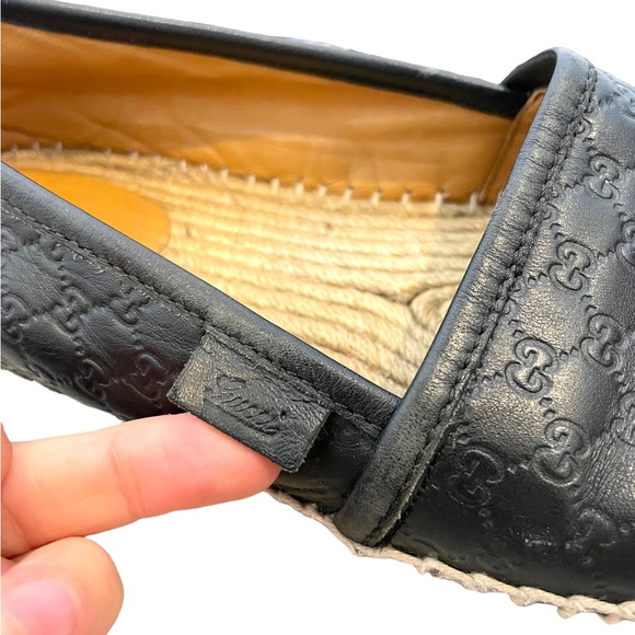 Gucci Leather Espadrilles - Picture 15 of 16